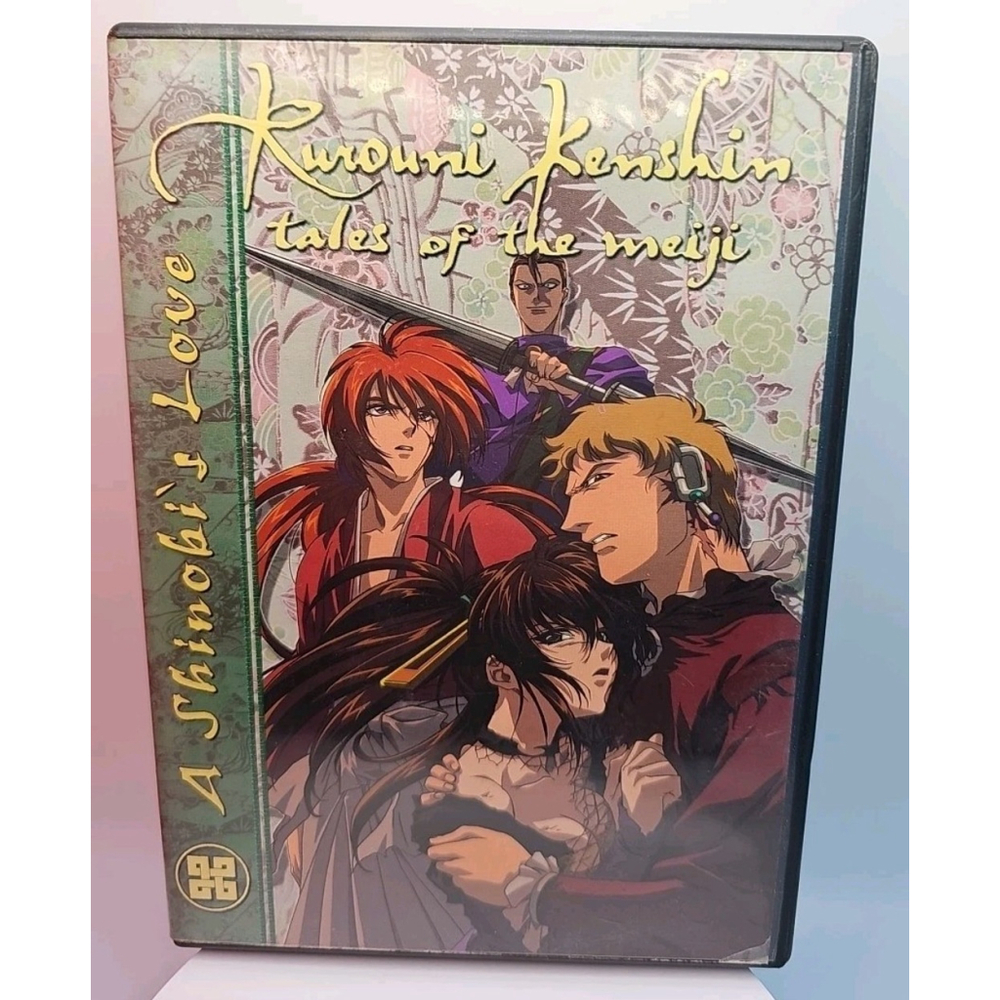 Rurouni Kenshin : A Shinobi's Love (DVD, 2002, Region 1) With Booklet